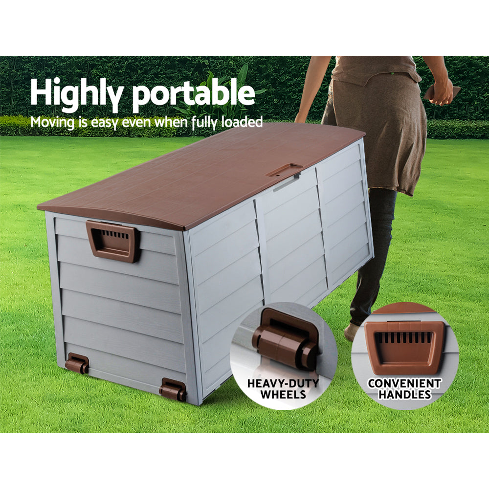 Gardeon 290L Weather-Resistant Outdoor Storage Box