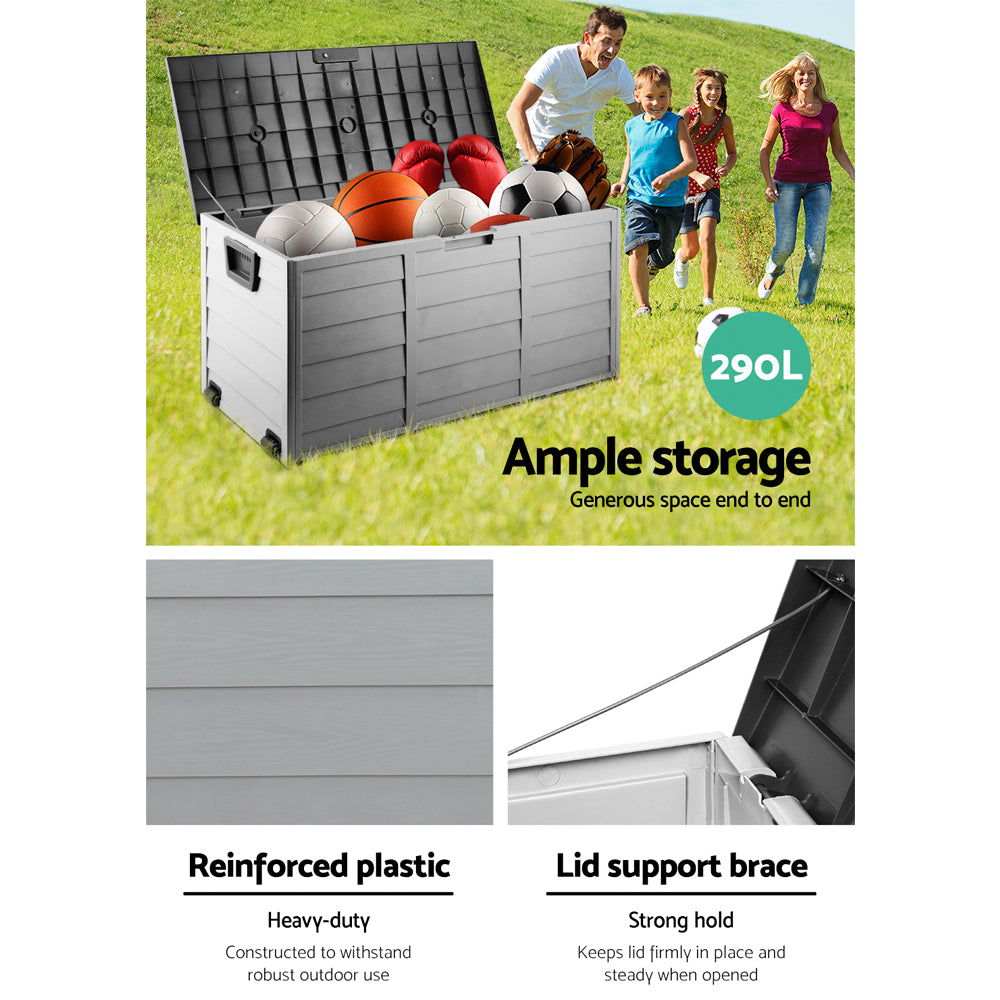 Gardeon 290L Weather-Resistant Storage Box