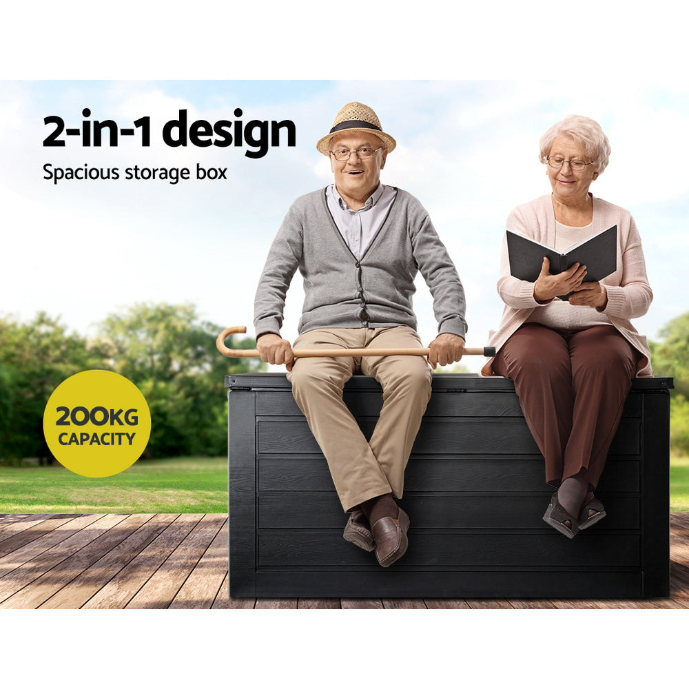 Gardeon 680L Lockable Outdoor Storage Box