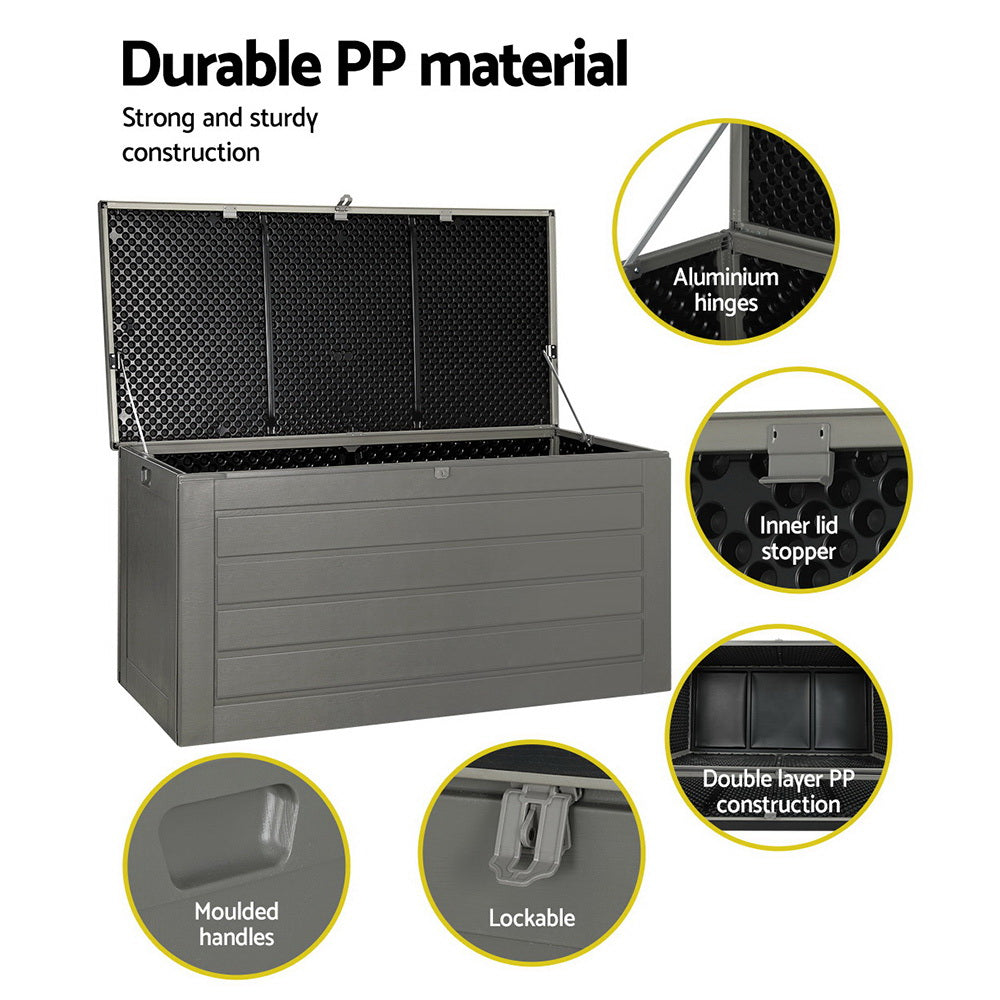 Gardeon 680L Weather-Resistant Outdoor Storage Box