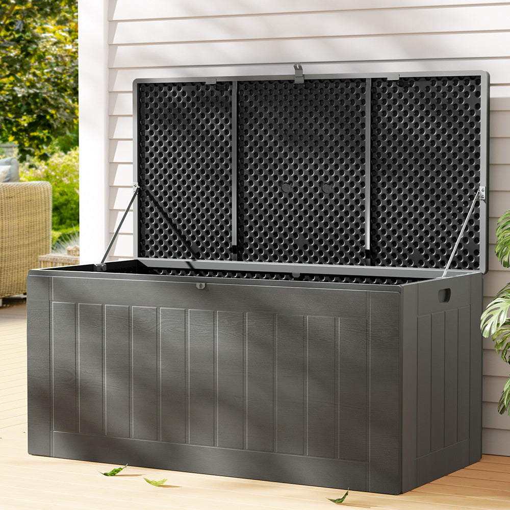 Gardeon 830L Dual Function Outdoor Storage Bench