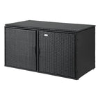 Gardeon Black Weather-Resistant Outdoor Storage Cabinet