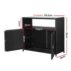 Gardeon 2-in-1 Outdoor Storage Cabinet & Bar Table