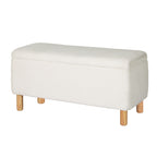 Artiss Premium White Storage Ottoman