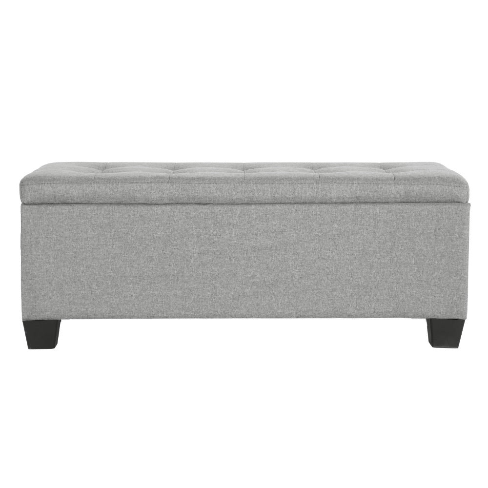 Artiss Light Grey Storage Ottoman & Blanket Box