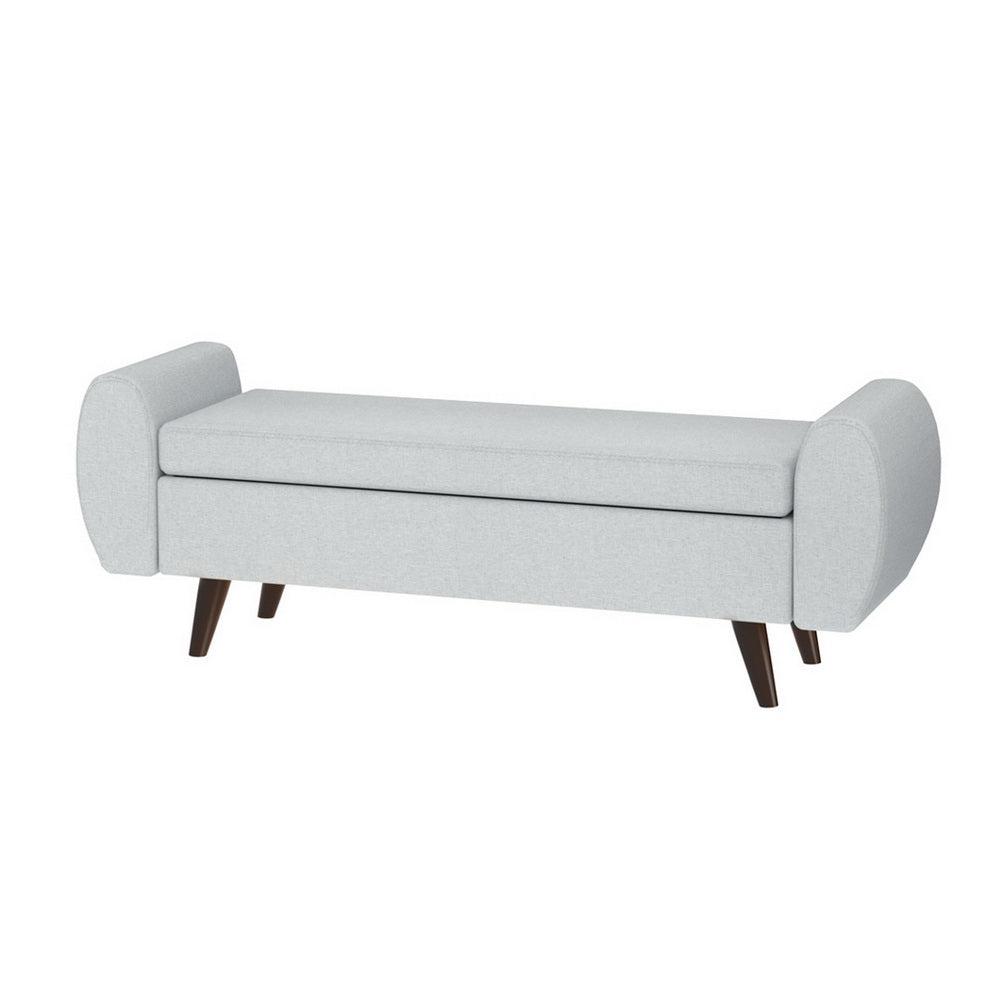 Artiss 140cm Storage Ottoman in Grey