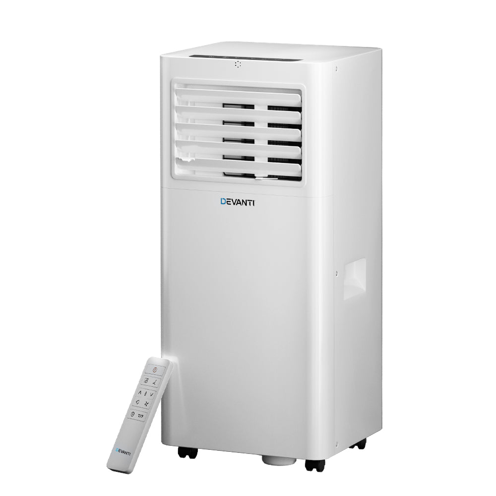 Devanti 7000BTU Portable Air Conditioner, Fan, and Dehumidifier