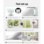 Devanti 7000BTU Portable Air Conditioner, Fan, and Dehumidifier