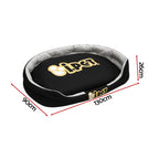 i.Pet Jumbo Calming Dog Bed 130x90cm