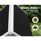 Spacious Weatherproof Wooden Dog Kennel