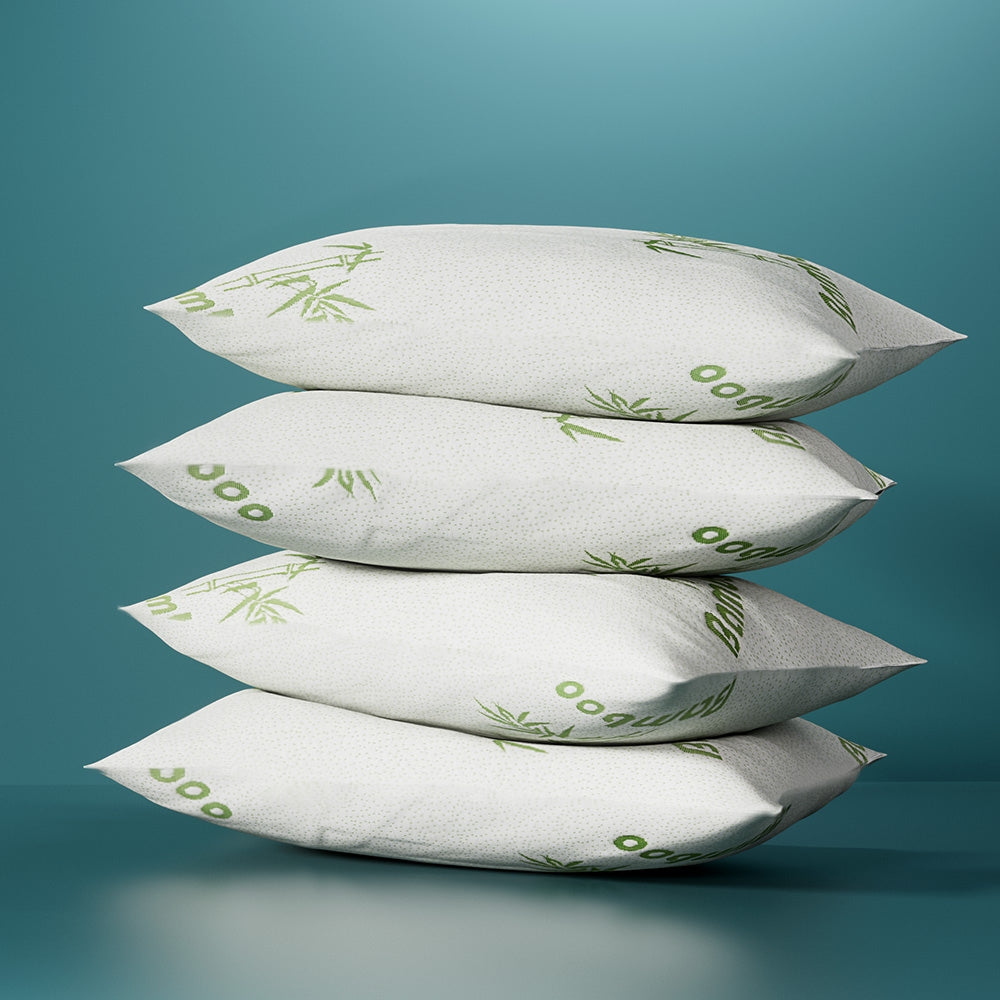 Giselle Bedding Bamboo Pillow Set - 4 Pack