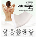 Giselle Bedding 2-Zone Natural Latex Pillows