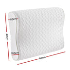 Giselle Contour Memory Foam Pillow