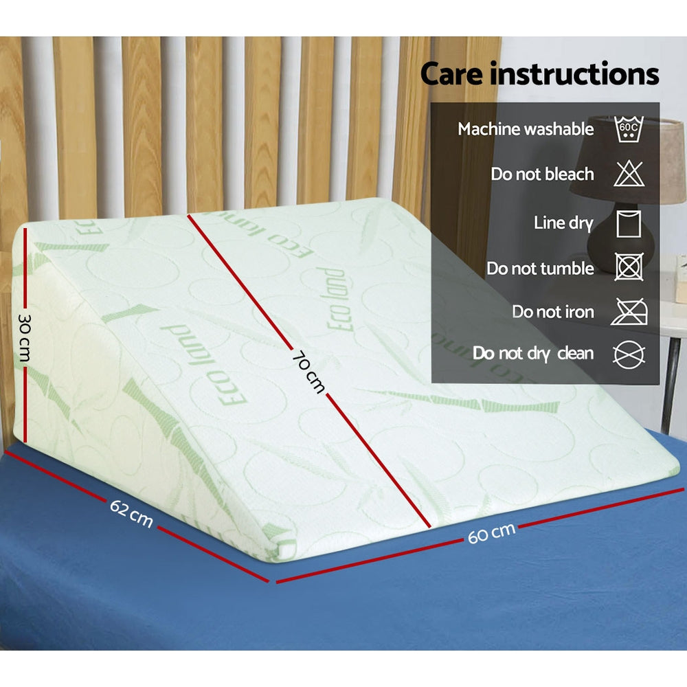 Giselle Bedding Bamboo Wedge Pillow