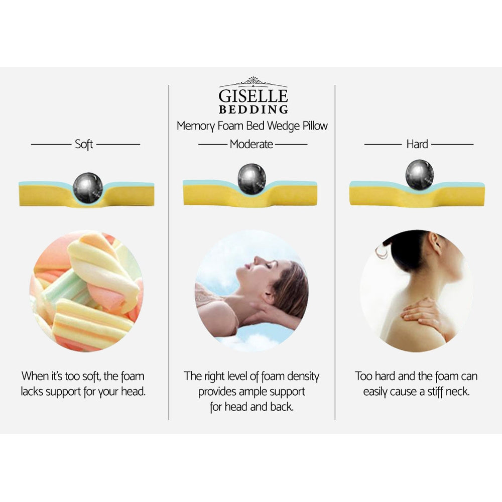 Giselle Bedding Bamboo Wedge Pillow