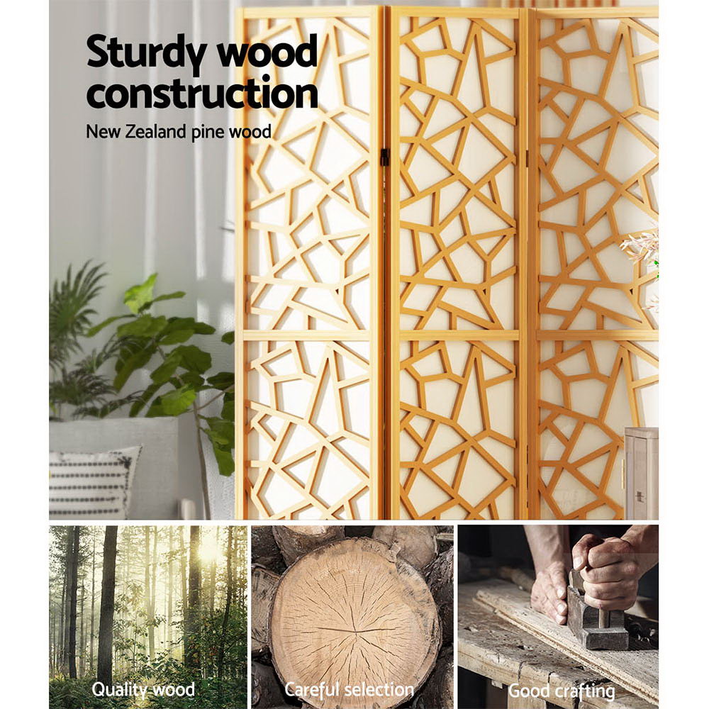 Artiss 8 Panel Clover Room Divider Screen Elegant privacy solution for any space