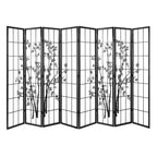 Artiss 8 Panel Bamboo Room Divider Screen