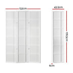 Artiss Nova White 3 Panel Room Divider