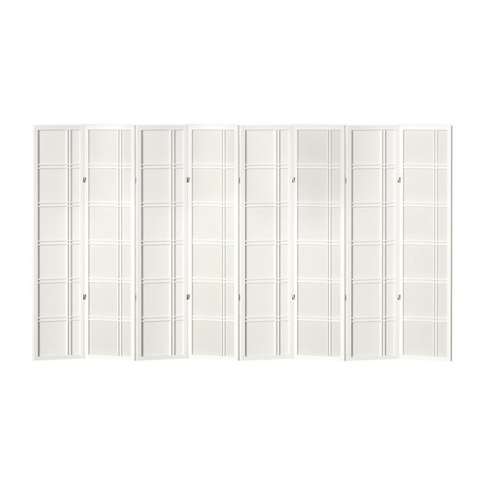 Artiss 8 Panel Room Divider - Nova White