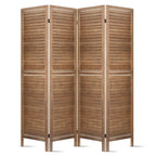 Elegant 4-Panel Folding Room Divider