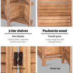 Artiss 8-Panel Freestanding Room Divider with Shelf