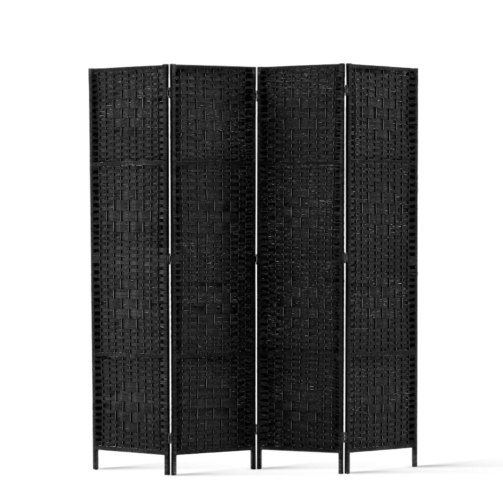 Artiss 4-Panel Woven Room Divider Screen