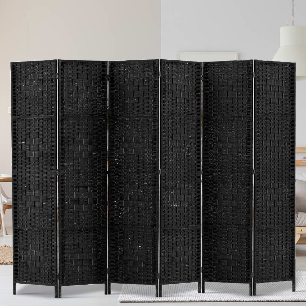 Artiss 6-Panel Woven Privacy Room Divider