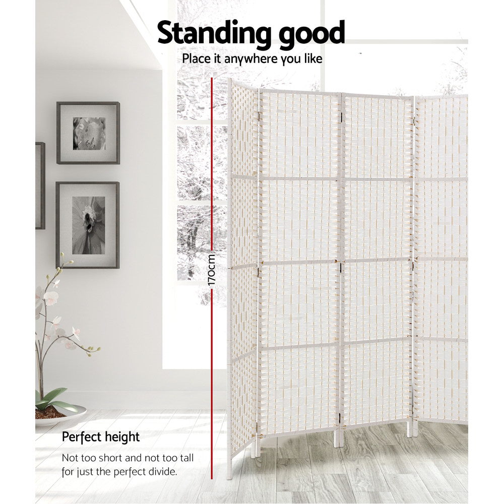 Artiss Woven 8-Panel Room Divider Screen