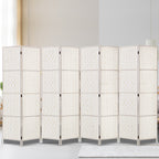Artiss Woven 8-Panel Room Divider Screen