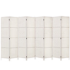 Artiss Woven 8-Panel Room Divider Screen