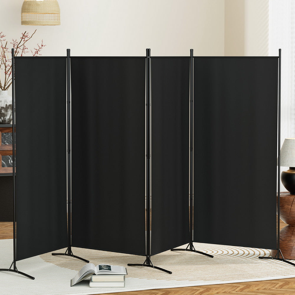 Versatile 4-Panel Freestanding Room Divider