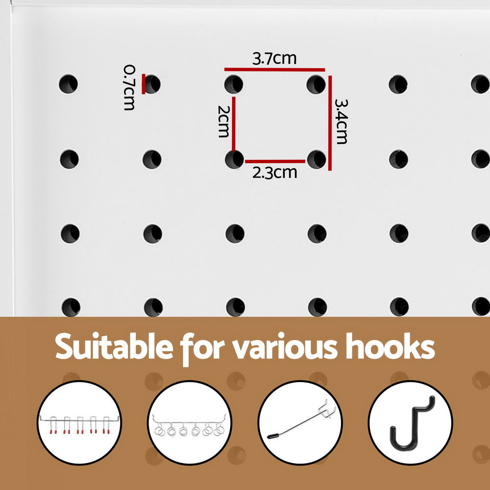 Artiss 4 Panel White Room Divider Screen