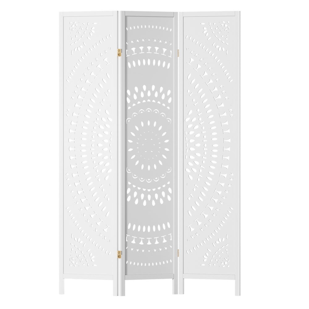 Artiss 3 Panel White Room Divider Screen