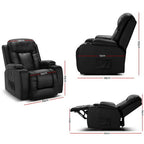 Artiss Electric Heated Massage Recliner Chair