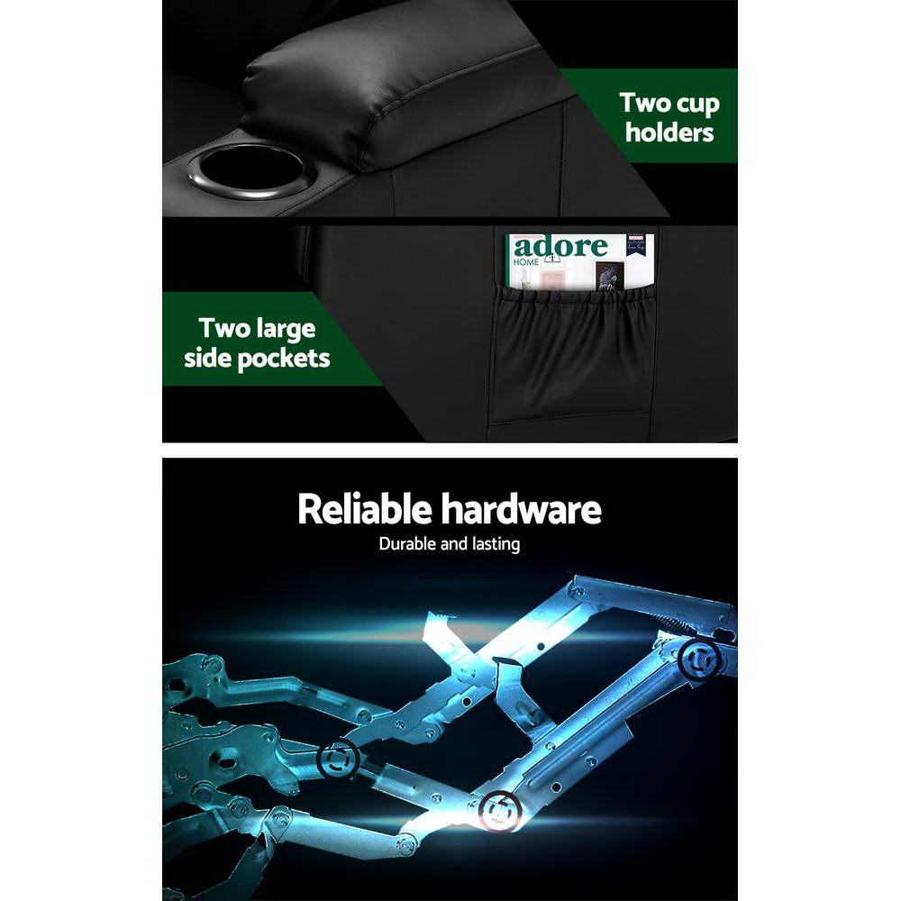 Artiss Electric Heated Massage Recliner Chair