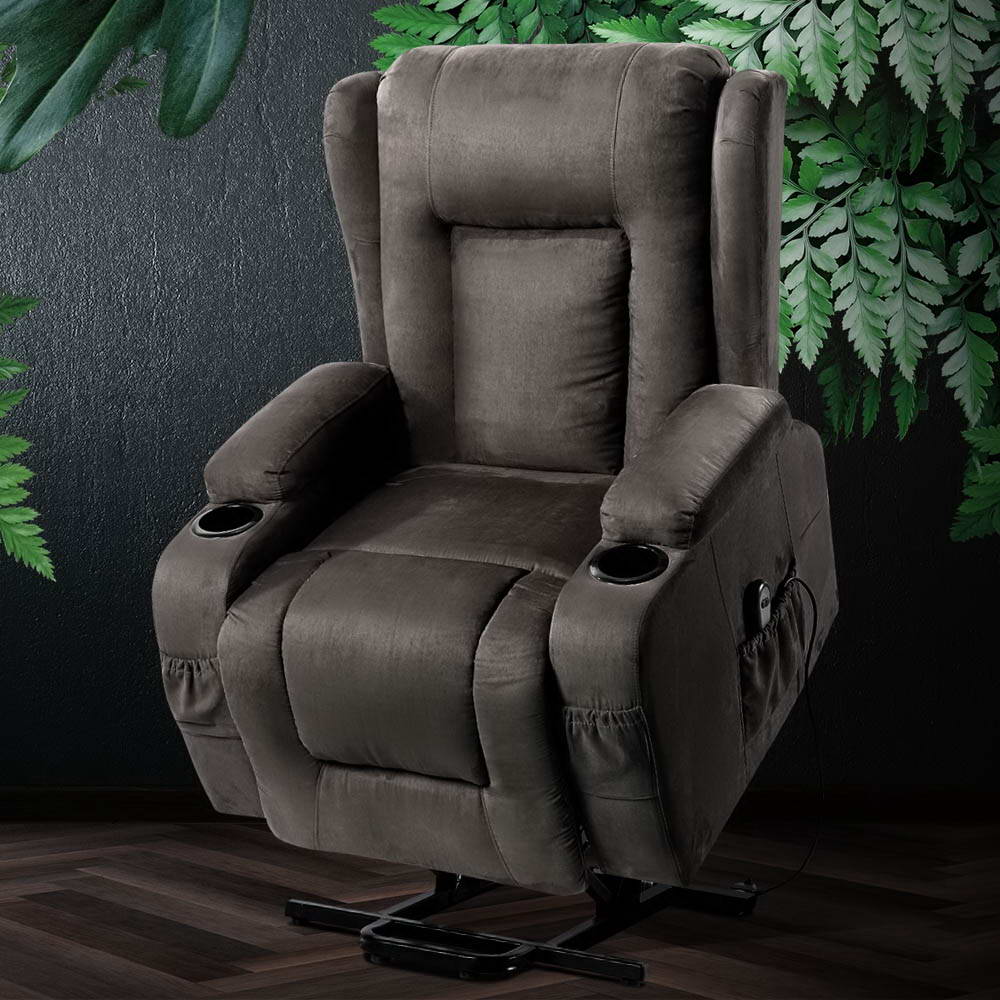 Artiss Luxury Heated Massage Recliner Chair