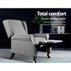 Artiss Domini Recliner Armchair for Luxurious Home Comfort