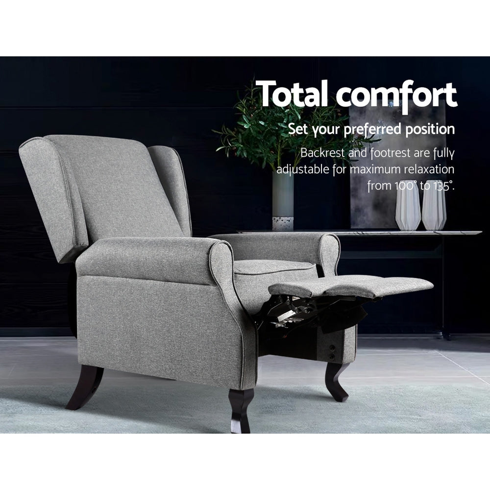 Artiss Domini Recliner Armchair for Luxurious Home Comfort