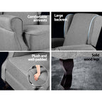 Artiss Domini Recliner Armchair for Luxurious Home Comfort