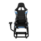 Racing Simulator Cockpit Gaming Chair Blue