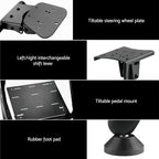 Racing Simulator Cockpit Gaming Chair Blue