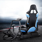 Racing Simulator Cockpit Gaming Chair Blue