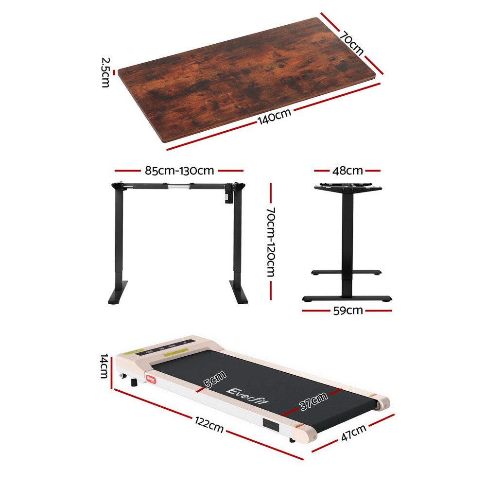 Artiss 360mm Electric Walking Pad & Desk