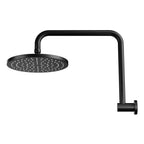 High-Pressure 9'' Rain Shower Head in Matte Black