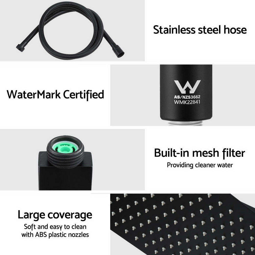 Luxury 10'' Rain Shower Head Set