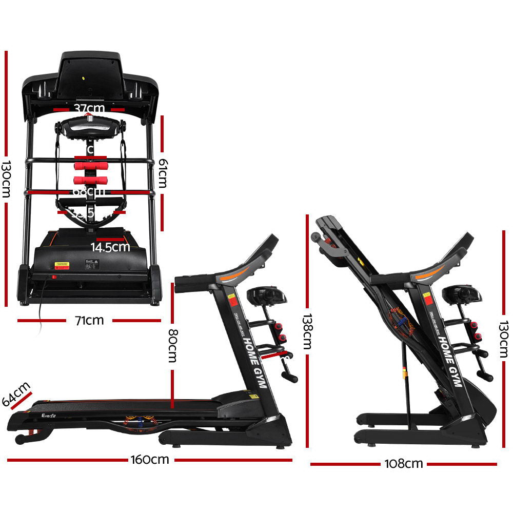 Everfit Electric Treadmill with Massage Feature