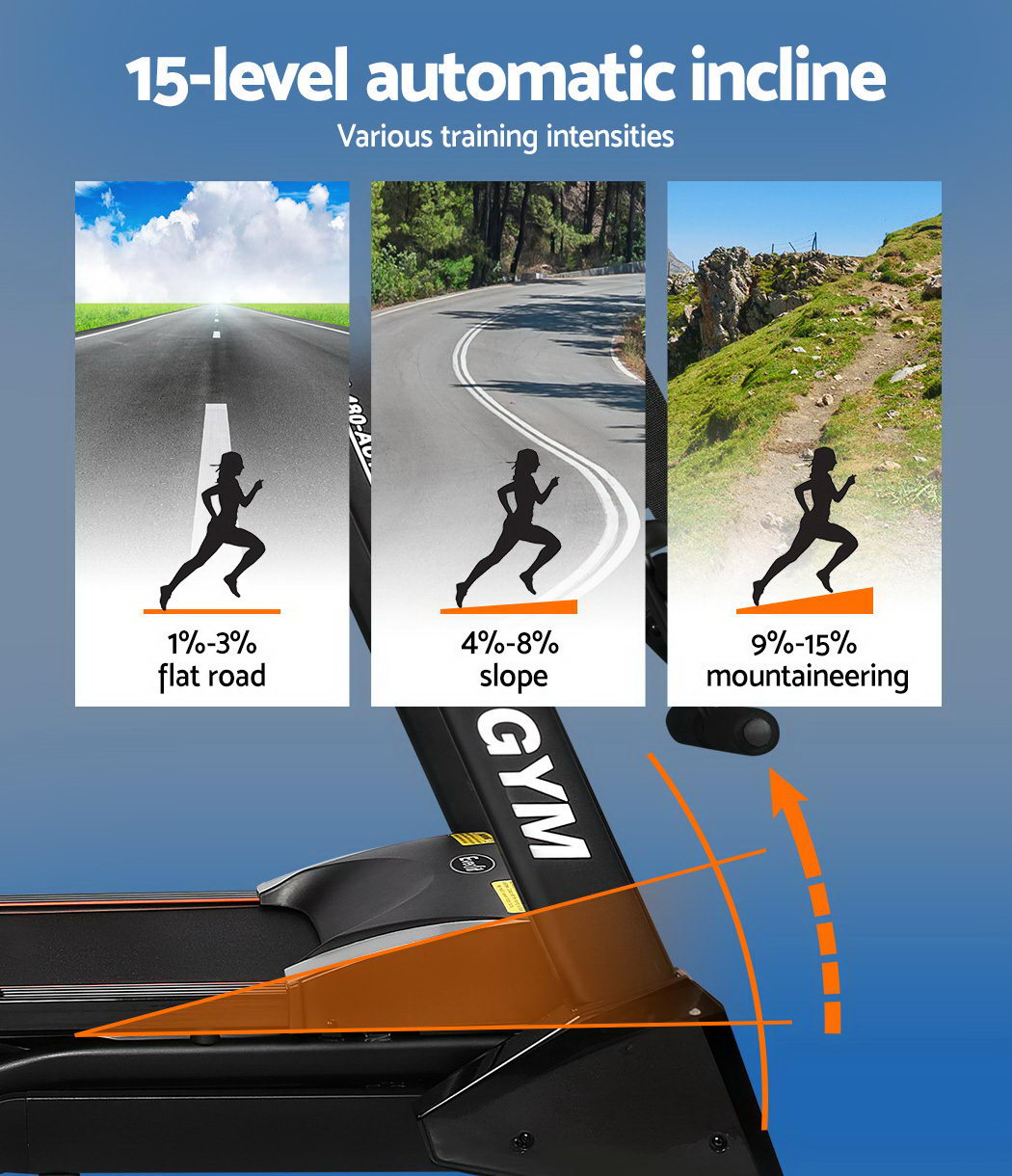 Everfit Electric Treadmill with Massage Feature