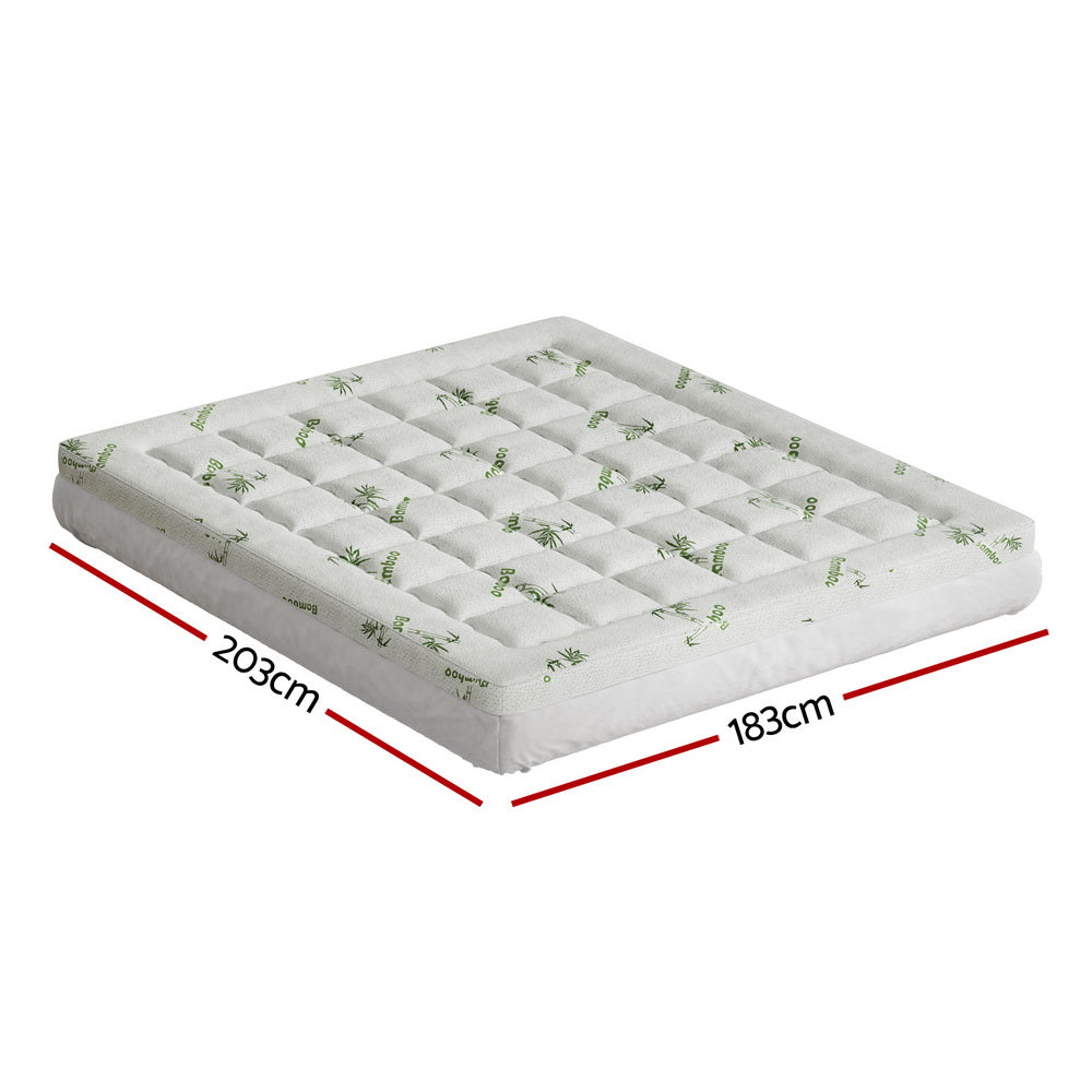 Giselle Bedding Luxury Bamboo Mattress Topper