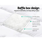 Giselle Bedding Luxury Pillowtop Mattress Topper