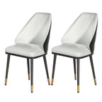 Artiss Beige and Black Dining Chairs Set